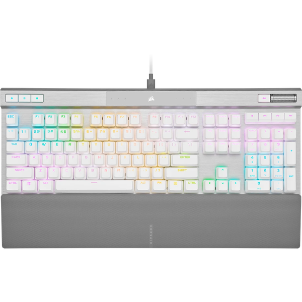 Bàn phím Corsair K70 PRO-WHT-OPX Silver-RGB CH-910951A-NA