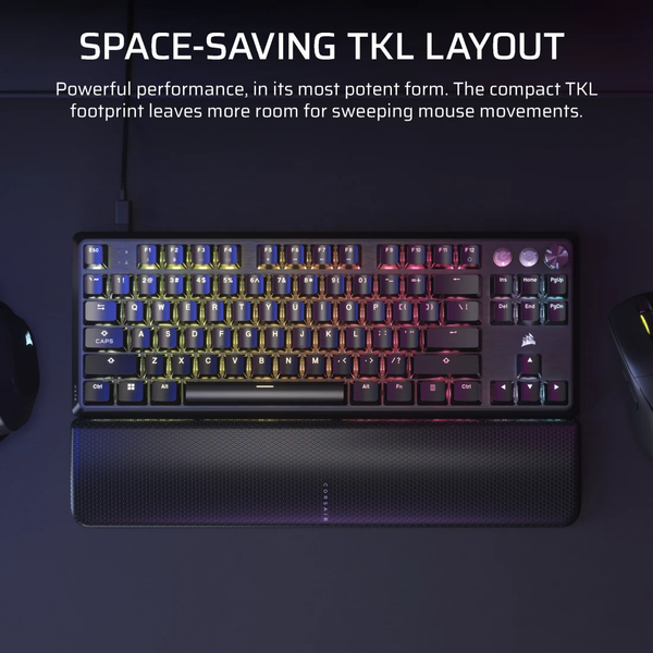 Bàn phím Corsair K70 PRO TKL MGX BLK RGB CH-911911G-NA