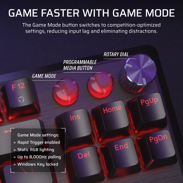 Bàn phím Corsair K70 PRO TKL MGX BLK RGB CH-911911G-NA