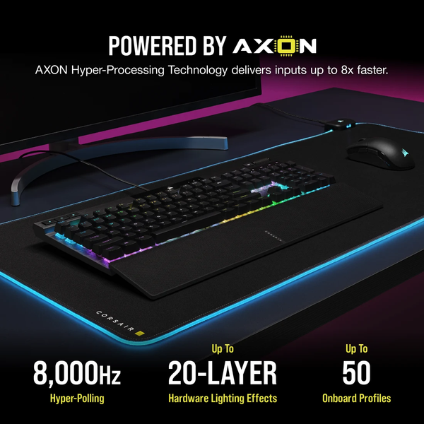 Bàn phím Corsair K70 PRO BLK-MX Brown-RGB CH-9109412-NA