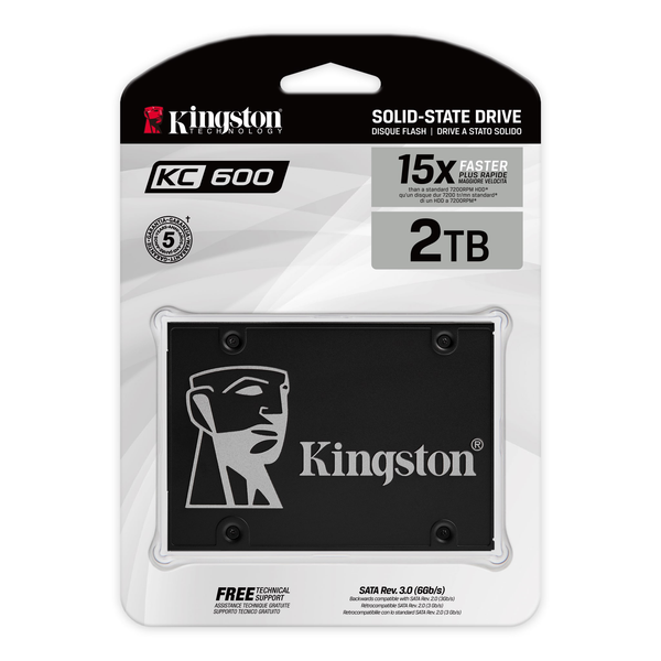 SSD Kingston 2048GB KC600 2.5