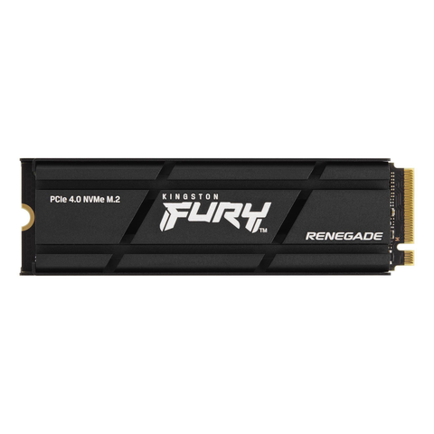 SSD Kingston 500GB Fury Renegade Heatsink NVMe PCIe Gen 4.0 x4 M.2 2280 7300/3900MB/s SFYRSK/500G