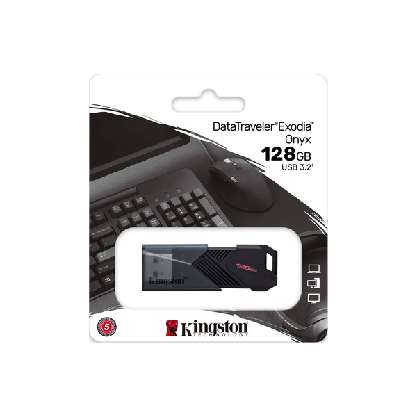 USB Kingston DataTraveler Exodia Onyx 128GB USB 3.2 Gen 1 DTXON/128GB