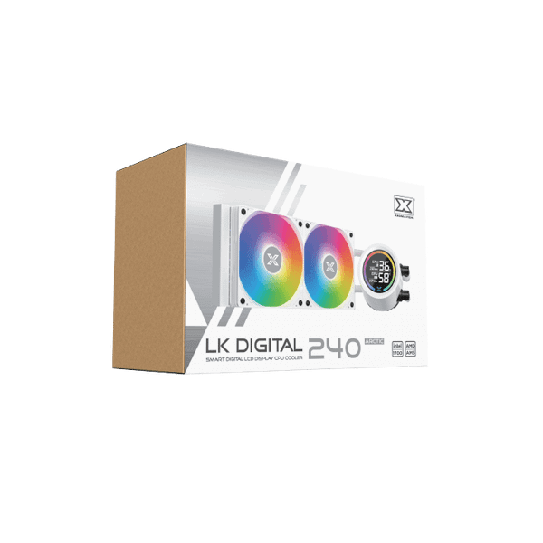 TẢN NHIỆT NƯỚC AIO XIGMATEK LK 240 Digital Arctic (EN46100)
