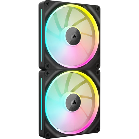 Bộ 2 quạt máy tính Corsair iCUE LINK LX140 RGB Black CO-9051028-WW