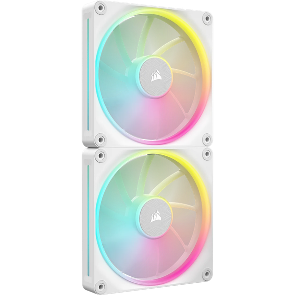 Bộ 2 quạt máy tính Corsair iCUE LINK LX140 RGB White CO-9051032-WW