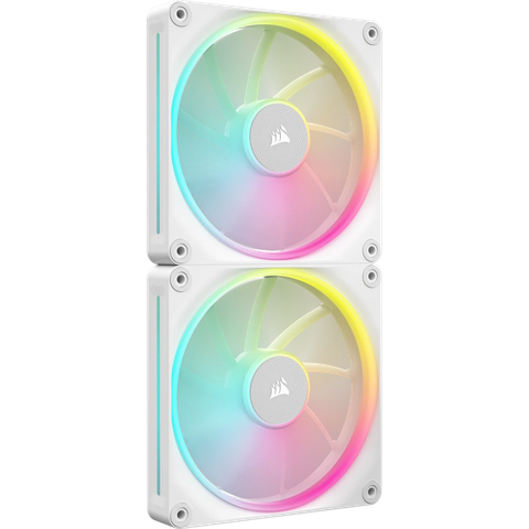 Bộ 2 quạt máy tính Corsair iCUE LINK LX140 RGB White CO-9051032-WW