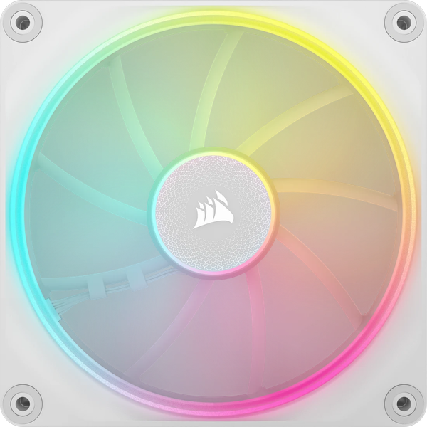 Bộ 2 quạt máy tính Corsair iCUE LINK LX140 RGB White CO-9051032-WW