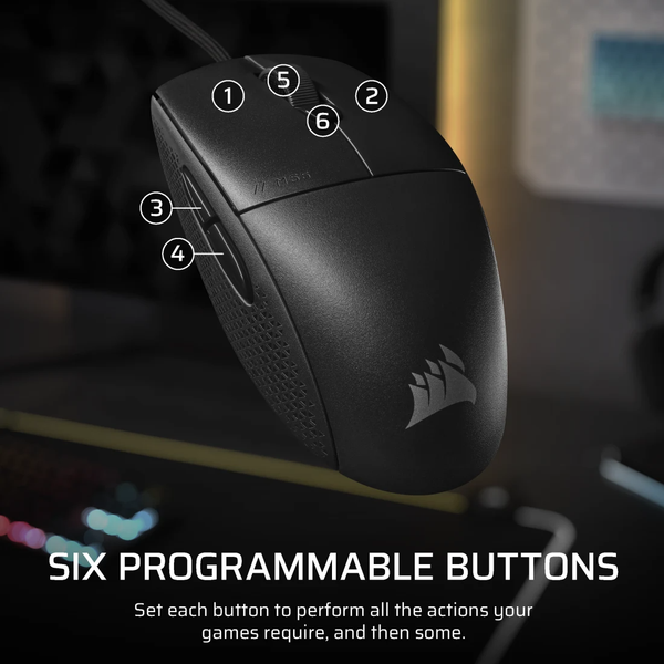 Chuột Corsair M55 Black CH-930F000-AP