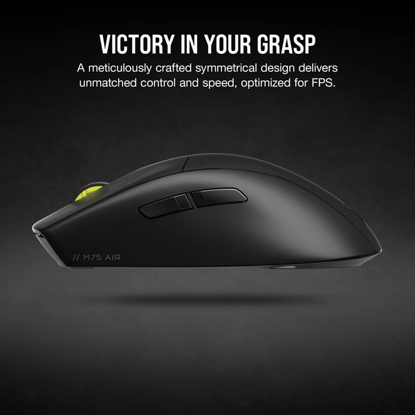 Chuột không dây Gaming Corsair M75 AIR Ultra-Lightweight Black CH-931D100-AP