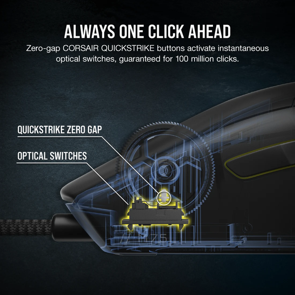 Chuột Gaming Corsair M75 RGB Lightweight Black CH-930D010-AP