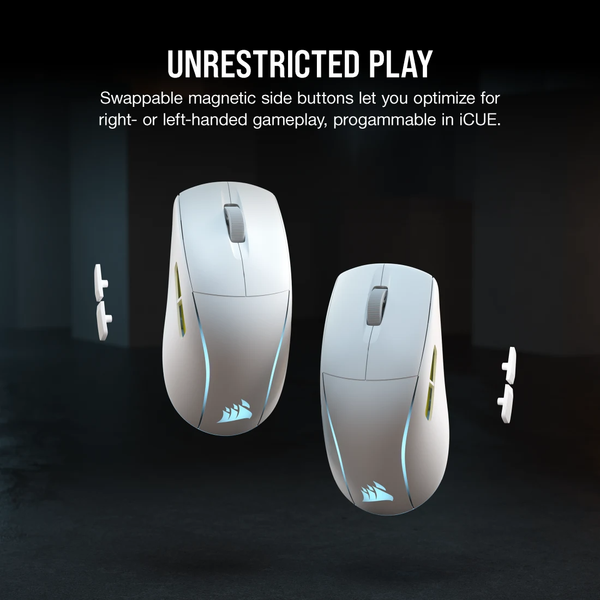 Chuột không dây Gaming Corsair M75 RGB White CH-931D011-AP