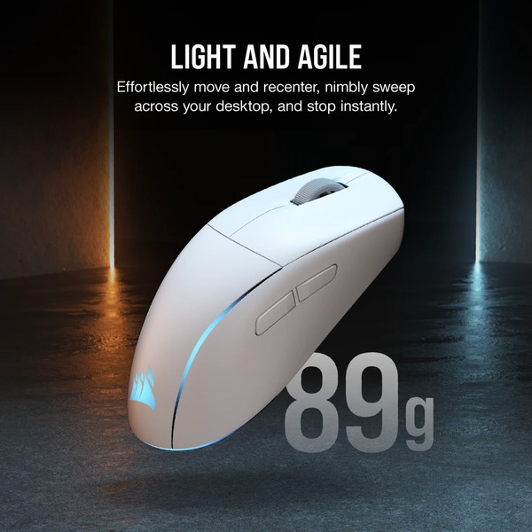 Chuột không dây Gaming Corsair M75 RGB White CH-931D011-AP