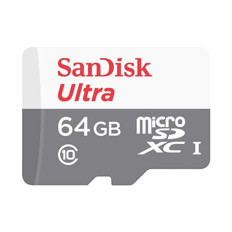 Thẻ Nhớ MicroSDXC SanDisk Ultra 64GB SDSQUNR-064G-GN3MN