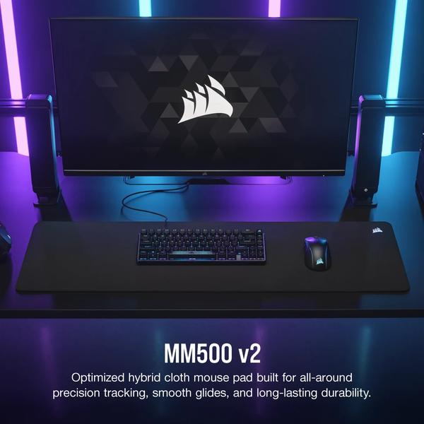 Bàn di chuột Corsair MM500 v2 - Extended - 930(L) x 300(W) x 3.0(H) mm CH-941B141-WW