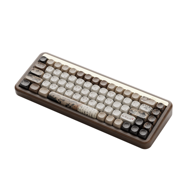 Bàn phím cơ AKKO MU01 Mountain Seclusion (Hotswap,RGB / Multi-Modes/ Switch V3 Piano Pro/Rosewood)