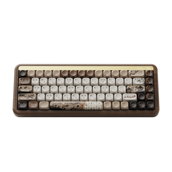 Bàn phím cơ AKKO MU01 Mountain Seclusion (Hotswap,RGB / Multi-Modes/ Switch V3 Piano Pro/Rosewood)