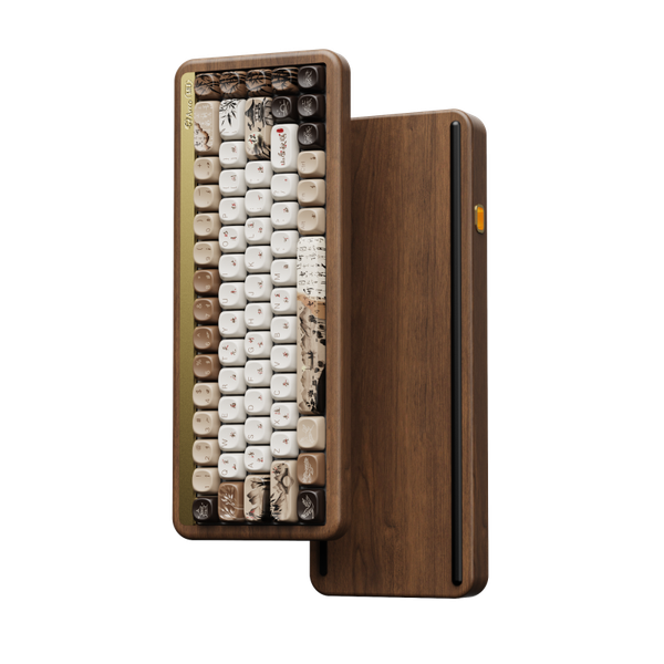 Bàn phím cơ AKKO MU01 Mountain Seclusion (Hotswap,RGB / Multi-Modes/ Switch V3 Piano Pro/Rosewood)