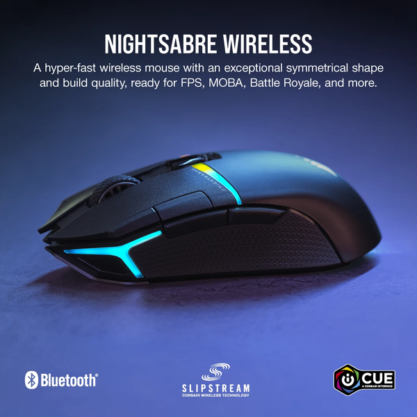 Chuột không dây Corsair NIGHTSABRE RGB CH-931B011-AP