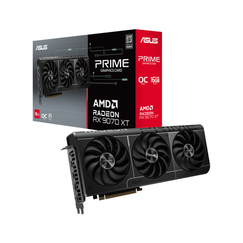 VGA ASUS Prime Radeon RX 9070 XT OC Edition 16GB GDDR6 PRIME-RX9070XT-O16G