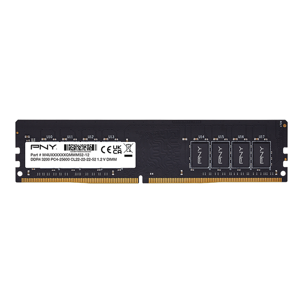 Ram PNY 16GB,UDIMM,DDR4-3200-16/18/18/36,1.35v,TB (Single pack) MD16GSD4320016-TB