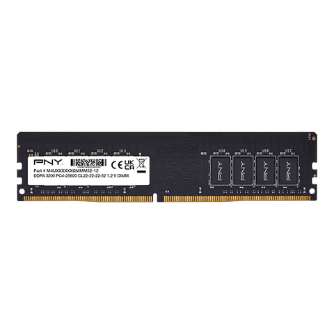 Ram PNY 16GB,UDIMM,DDR4-3200-16/18/18/36,1.35v,TB (Single pack) MD16GSD4320016-TB