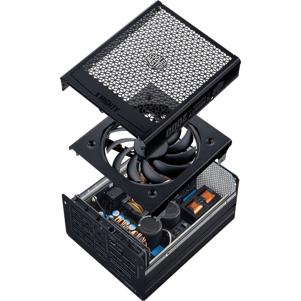 Nguồn máy tính Cooler Master X Mighty Platinum 2000W 230V Full modular ATX 3.1 MPS-K001-AFBP
