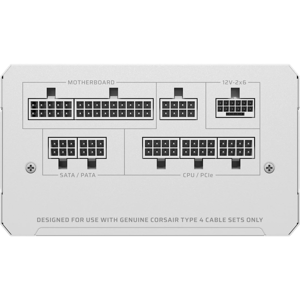 Nguồn máy tính Corsair RM1000e White ATX 3.1 Cybenetics Gold - Full Modul CP-9020294-NA