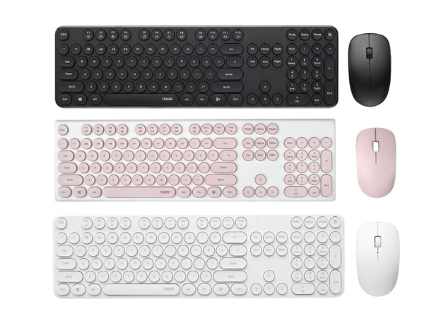 Bộ Bàn Phím Chuột Không Dây Rapoo X260S