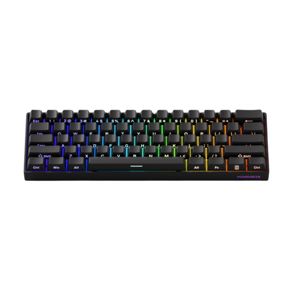 Bàn phím cơ MonsGeek FUN60 Pro SP Black Glare Magnetic Switches