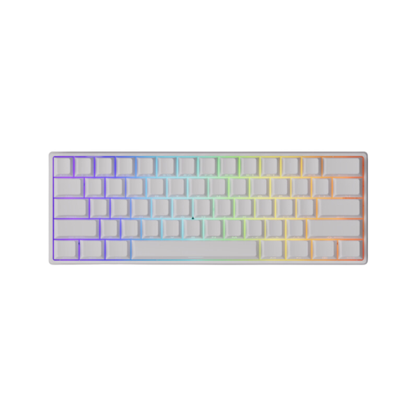 Bàn phím cơ MonsGeek FUN60 Pro SP White Glare Magnetic Switches
