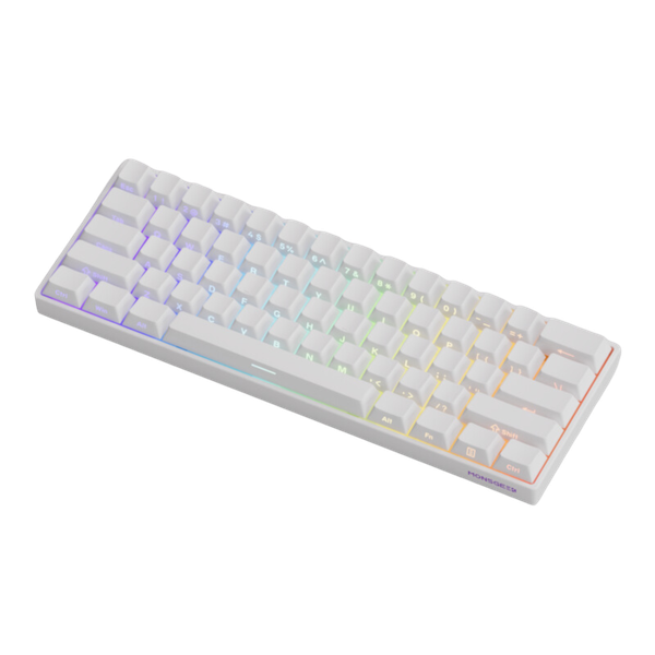 Bàn phím cơ MonsGeek FUN60 Pro SP White Glare Magnetic Switches