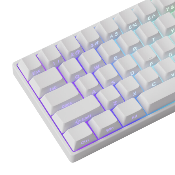 Bàn phím cơ MonsGeek FUN60 Pro SP White Glare Magnetic Switches