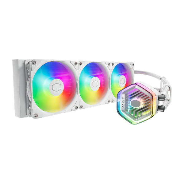 Tản nhiệt nước Cooler Master MasterLiquid 360 Atmos White ARGB