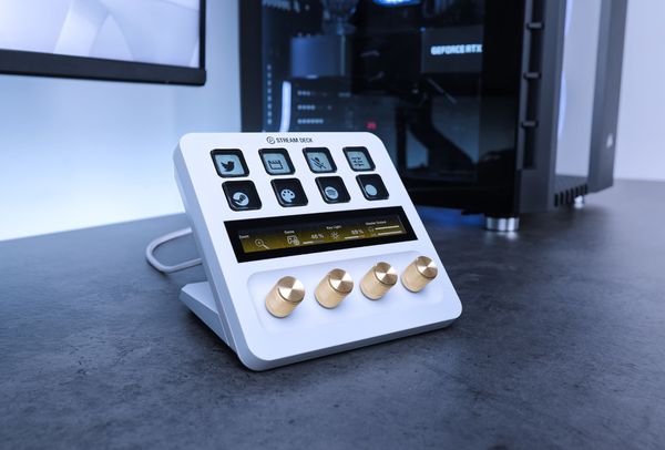 Thiết bị Stream Elgato Stream Deck + White 8 Phím Lập Trình 10GBD9911