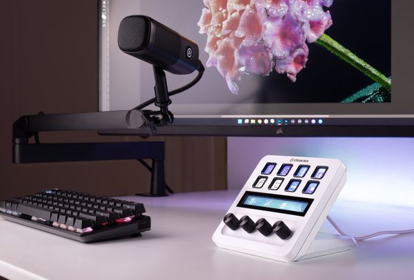 Thiết bị Stream Elgato Stream Deck + White 8 Phím Lập Trình 10GBD9911