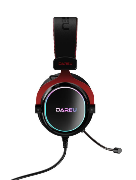 Tai nghe Gaming DareU EH925L 7.1 Black Red RGB