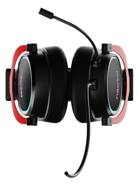 Tai nghe Gaming DareU EH925L 7.1 Black Red RGB