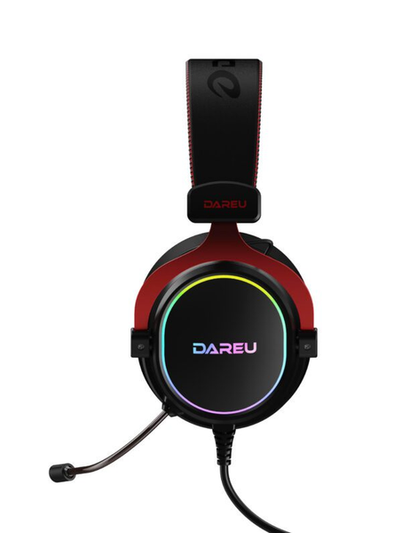 Tai nghe Gaming DareU EH925L 7.1 Black Red RGB