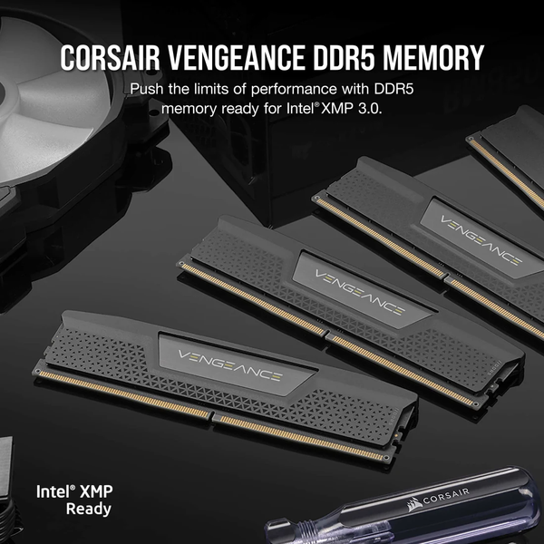 Ram PC Corsair Vengeance LPX Black Heatspreader 16GB 5200MHz DDR5 CMK16GX5M1B5200C40