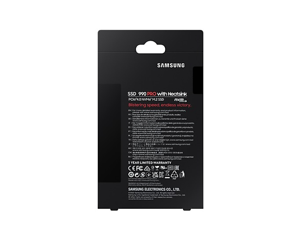 Ổ cứng SSD SamSung 990 PRO Heatsink M.2 NVMe PCIe Gen 4.0 x4