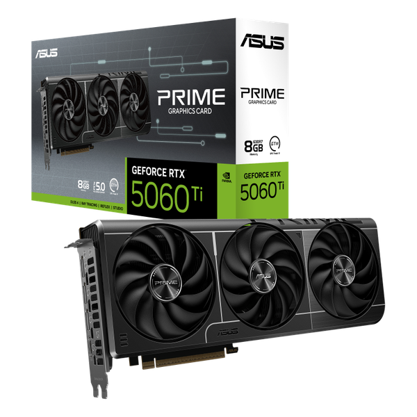 VGA ASUS PRIME GeForce RTX 5060 Ti 8GB GDDR7