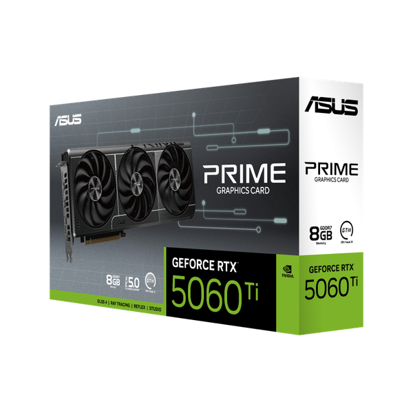 VGA ASUS PRIME GeForce RTX 5060 Ti 8GB GDDR7