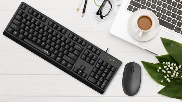 Bộ bàn phím chuột có dây Rapoo X125SE