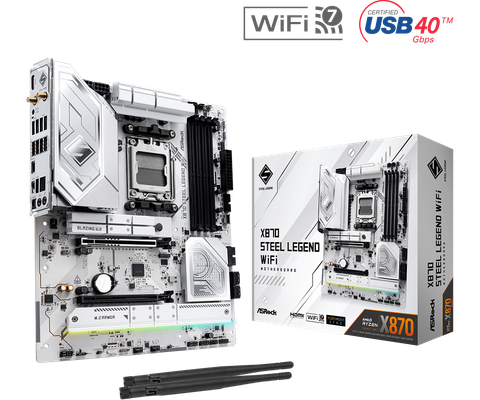 Mainboard ASRock X870 Steel Legend Wifi DDR5 AM5