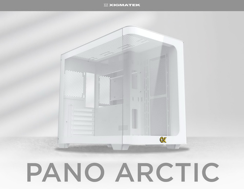 Case XIGMATEK ALPHA - PANO ARTIC EN43055 WHITE
