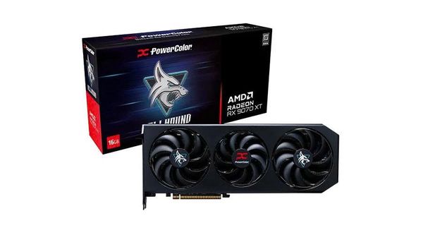 VGA PowerColor Hellhound AMD Radeon RX 9070 XT 16GB GDDR6 RX9070XT 16G-L/OC