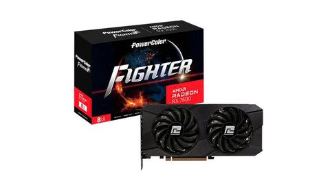 VGA PowerColor Fighter AMD Radeon RX 7600 8GB GDDR6 RX7600 8G-F/V2