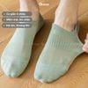 Combo 7 đôi tất lười nam chống tuột gót GOMAT, chất liệu cotton êm mềm mịn mát, cực êm chân - HAI-MIA-1401-CB7