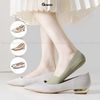 Combo 5 đôi tất lười nữ đi giày búp bê GOMTAT, chất liệu lụa cotton mềm mát, thấm hút thoáng khí - TATLUA-UYE-7002-CB5